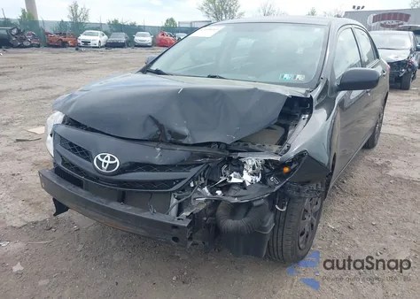 2011 Toyota Corolla Le z USA, uszkodzony, nr VIN 2T1BU4EE9BC551223